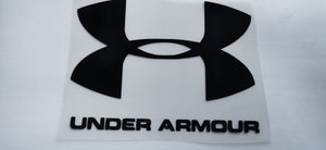 Under Armour Logo Iron-on Sticker (heat transfer)