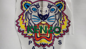 Kenzo grand logo coloré thermocollant pour flocage