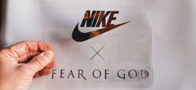 Cargar imagen en el visor de la galería, Nike x Fear of God Logo Iron-on Sticker (heat transfer)