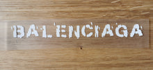 Charger l&#39;image dans la galerie, Balenciaga Design Logo Iron-on Sticker (heat transfer)