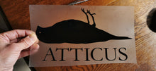 Cargar imagen en el visor de la galería, Atticus Logo Iron-on Sticker (heat transfer)