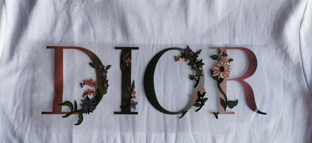 Dior Flowers Big Color Logo