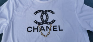 Chanel Gold Chain Big Color Logo