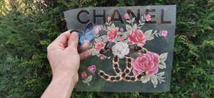Chanel Flowers Big Color Logo