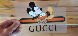 Gucci Mickey Mouse Color Logo