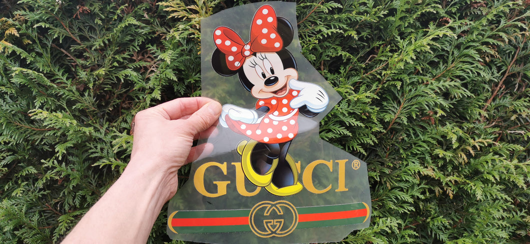 Gucci Minnie Mouse Big Color Logo
