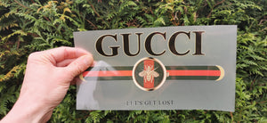 Gucci Let's Get Lost Color Logo