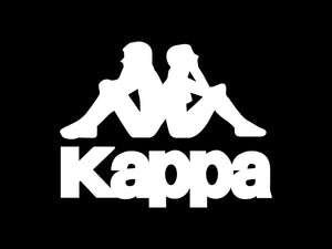 Kappa sticker thermocollant