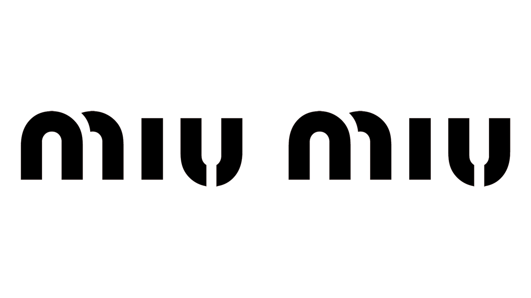 Miu Miu logo Iron-on Decal (heat transfer)