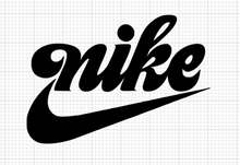 Charger l&#39;image dans la galerie, Nike Vintage oldschool Logo 2 Iron-on Sticker (heat transfer)