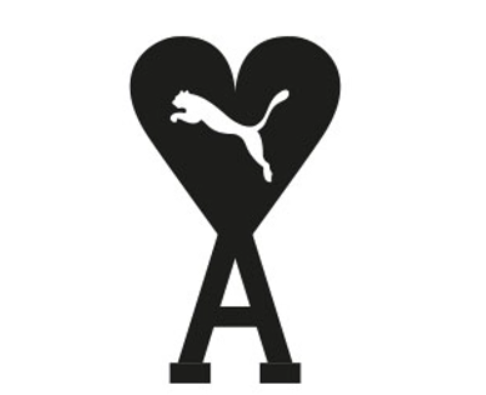 Ami x Puma collab'  Brand Logo Iron-on Decal (heat transfer)