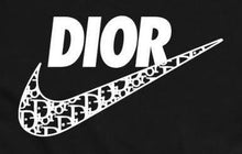 Charger l&#39;image dans la galerie, Nike x Dior Collab Swoosh Logo Iron-on Sticker (heat transfer)