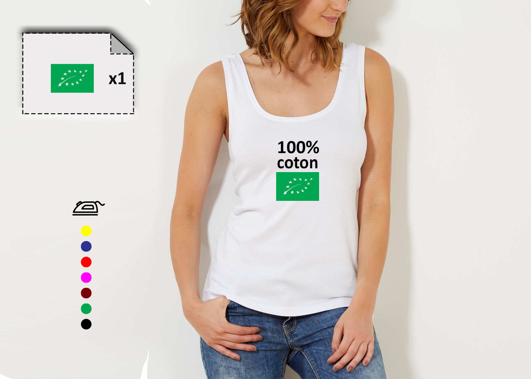 T-shirt femme 100% coton - Customisation Club
