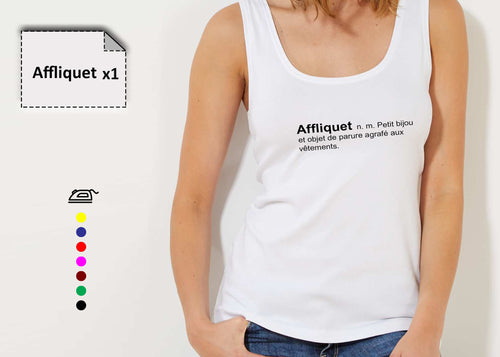 T-shirt femme texte - Customisation Club