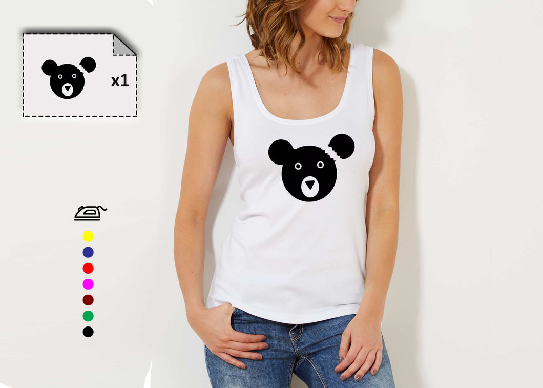 T-shirt femme TEDDY BEAR - Customisation Club
