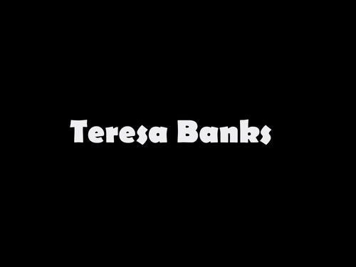 Teresa Banks logo sticker pour textile