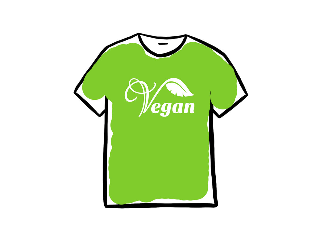 VEGAN Sticker pour T-shirt