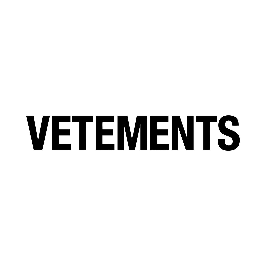 Vetements Logo Iron-on Sticker (heat transfer)