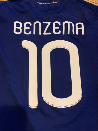 Benzema flocage logo transfert thermocollant