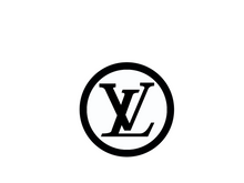 Charger l&#39;image dans la galerie, Logo LV Luis Vuitton Circle Symbol Iron-on Decal (heat transfer)