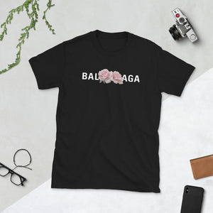T-shirt inspiration Balenciaga Unisexe à Manches Courtes