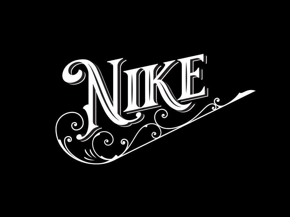 Nike Brand Logo Iron-on Decal (heat transfer)