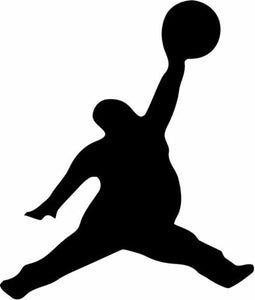 Jordan Fat Jumpman Logo Iron-on Sticker (heat transfer)