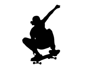 Skateboard Emblem Symbo Logo Sticker Iron-on