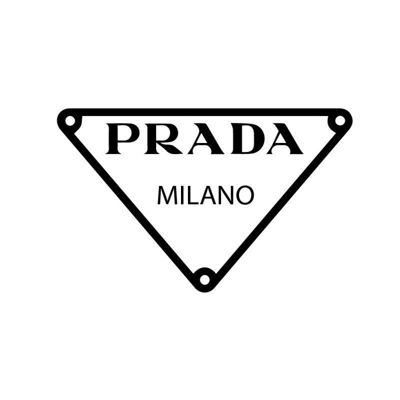 Prada Milano Tirangle Logo Iron-on Sticker (heat transfer)