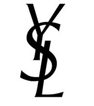 Charger l&#39;image dans la galerie, Emblem YSL Yves Saint Laurent Logo Iron-on Sticker (heat transfer))
