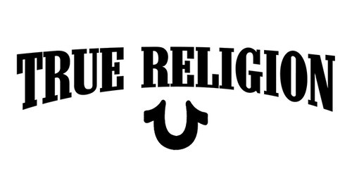 True Religion Logo Iron-on Sticker (heat transfer)